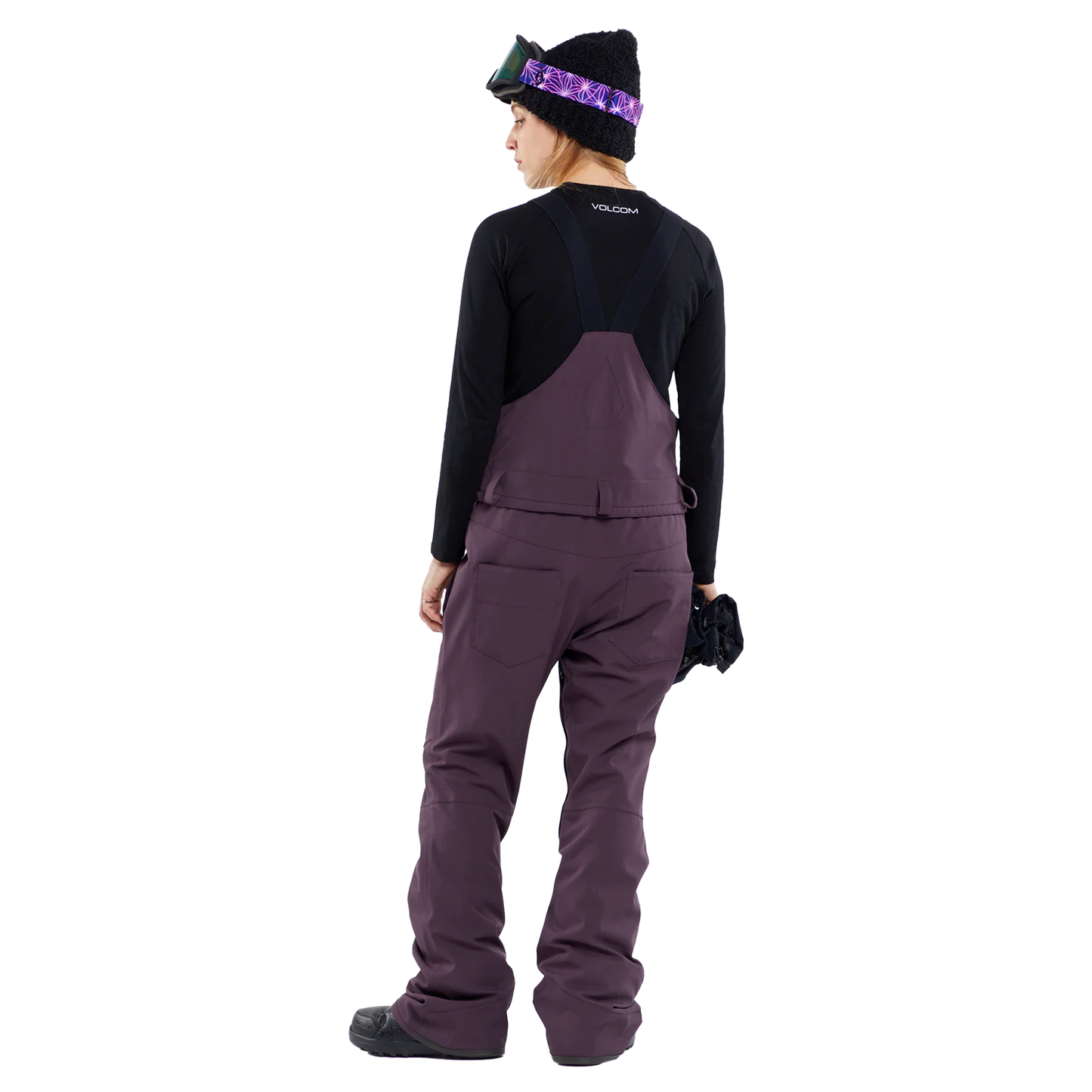 Volcom Swift Bib Overall Blackberry Snow Pants