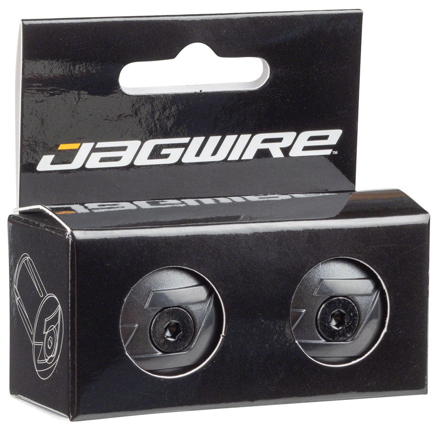 Jagwire Locking Bar End Plugs Black - Jagwire Bars Ends & Plugs