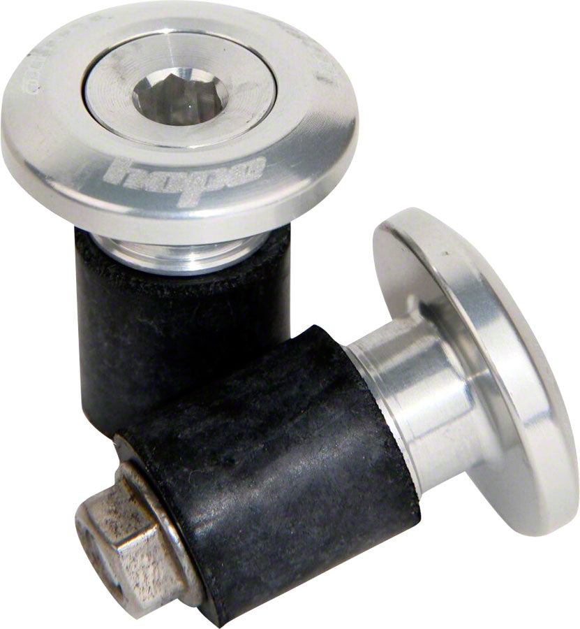 Hope Grip Doctor Bar End Plugs Silver - Hope Bars Ends & Plugs