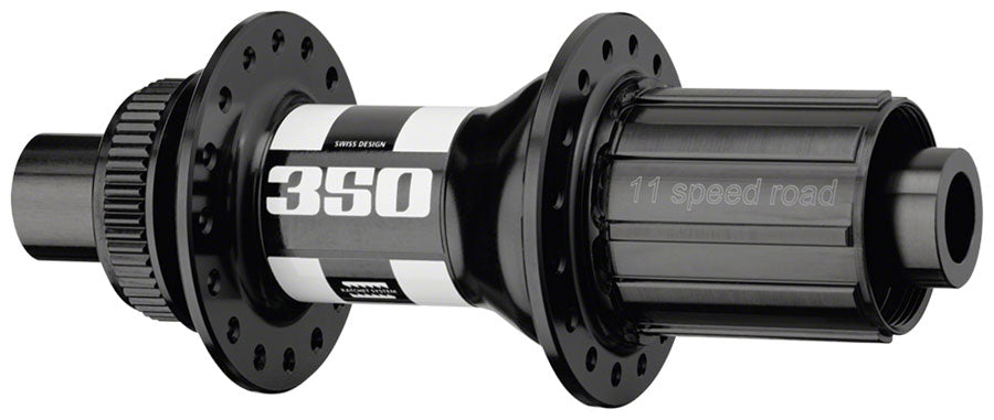 DT Swiss 350 Rear Hub - 12 x 142mm Center-Lock HG 11 Road Black 28H 18pt - DT Swiss Rear Hub