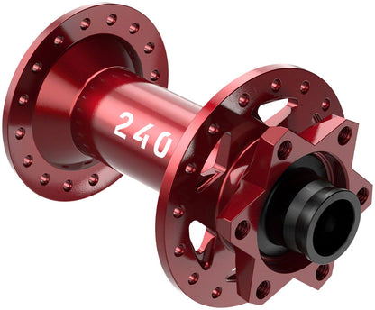 DT Swiss 240 Front Hub - 15 x 110mm 6-Bolt Limited Edition Red 32H - DT Swiss Front Hub