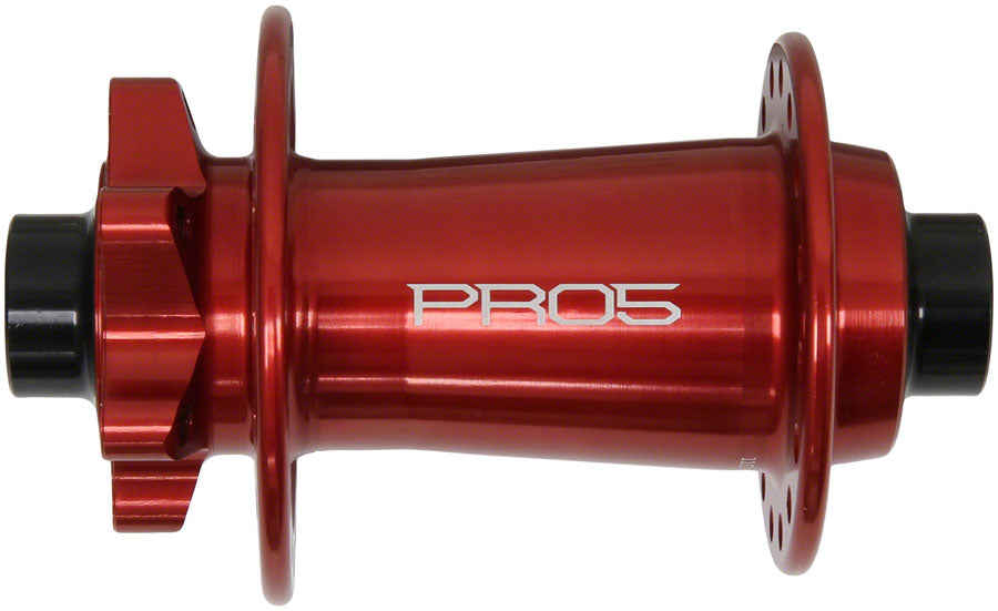 Hope Pro 5 Front Hub - 15 x 110mm 6-Bolt Red 28H - Hope Front Hub