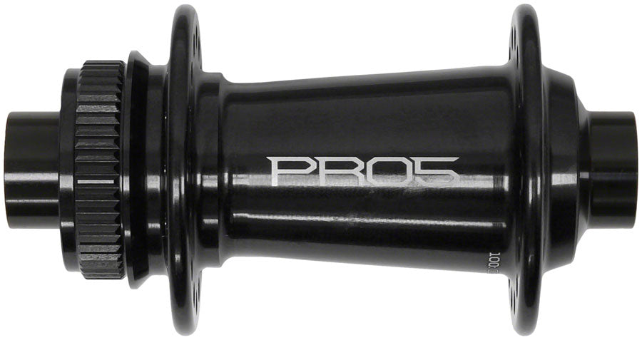 Hope Pro 5 Front Hub - 12 x 100mm Center-Lock Black 24H - Hope Front Hub