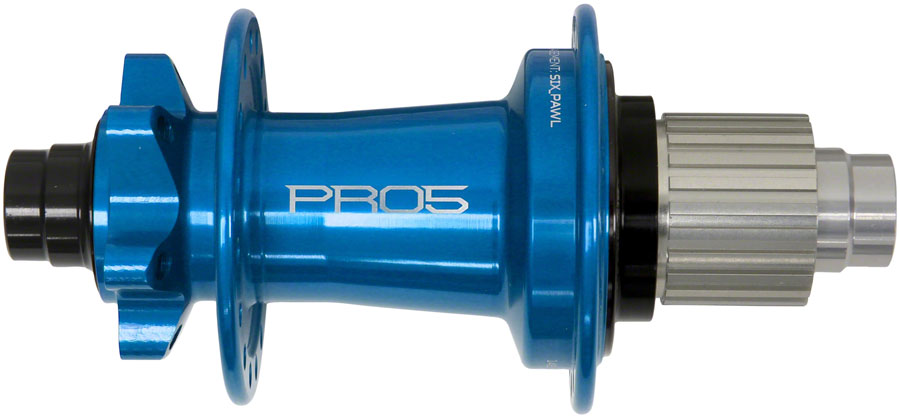 Hope Pro 5 Rear Hub - 12 x 148mm 6-Bolt Micro Spline Blue 28H - Hope Rear Hub