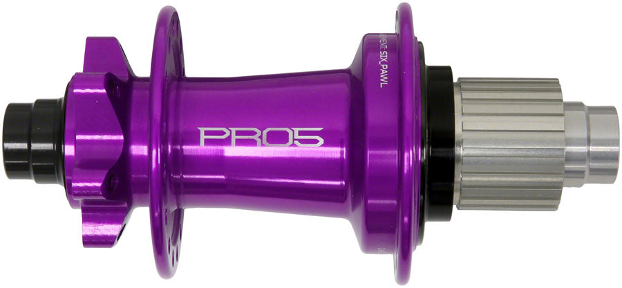 Hope Pro 5 Rear Hub - 12 x 148mm 6-Bolt Micro Spline Purple 28H - Hope Rear Hub