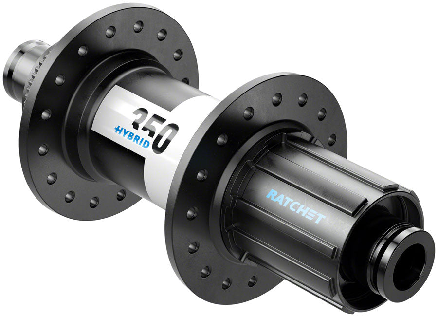 DT Swiss 350 Hybrid Rear Hub - 12 x 148mm Center-Lock HG 11 MTN BLK 32h 24pt - DT Swiss Rear Hub