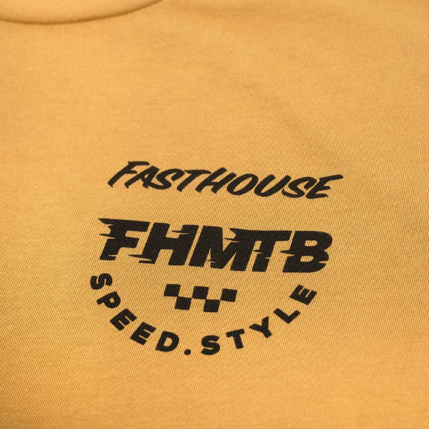 Fasthouse Hierarchy SS Tech Tee Vintage Gold - Fasthouse SS Shirts