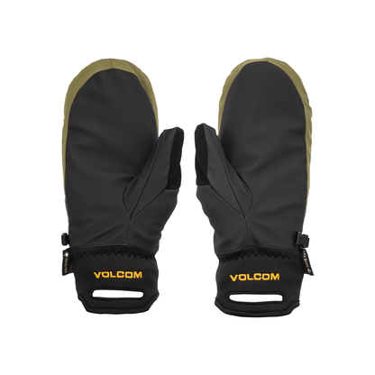 Volcom Stay Dry Gore-Tex Mittens Gold - Volcom Snow Mitts