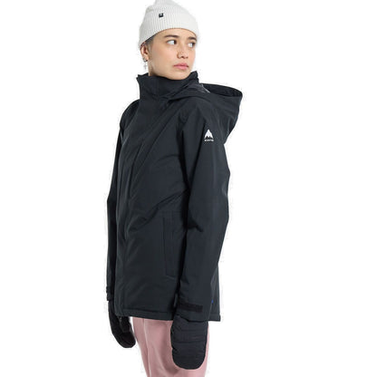 Women's Burton Jet Ridge Snow Jacket True Black - Burton Snow Jackets