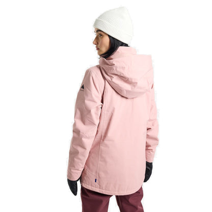 Women's Burton Jet Ridge Snow Jacket Powder Blush - Burton Snow Jackets