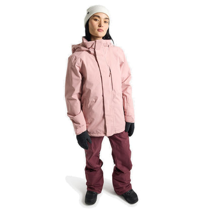 Women's Burton Jet Ridge Snow Jacket Powder Blush - Burton Snow Jackets