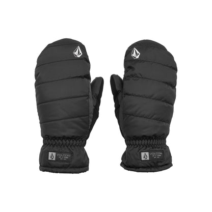 Volcom Puff Puff Mittens Black Snow Mitts