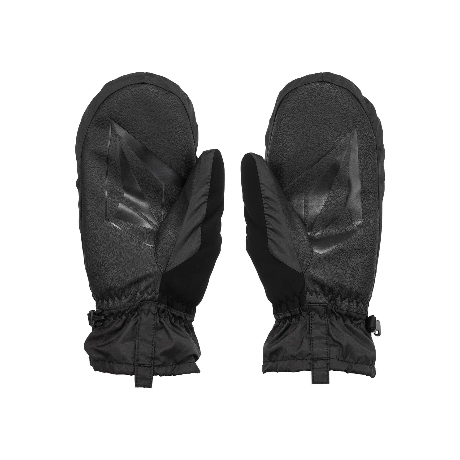 Volcom Puff Puff Mittens Black Snow Mitts