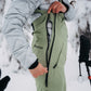 Women's Burton [ak] Kimmy GORE-TEX 2L Bib Pants Hedge Green Snow Pants