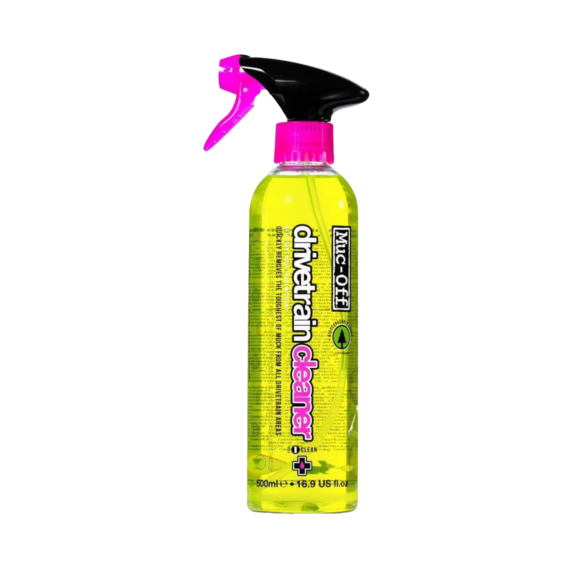 Muc-Off Drivetrain Cleaner One Color 500ml Pourable/Spray Bottle Bike Accessories