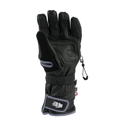 Hand Out Lux Gloves Black Grey - Hand Out Snow Gloves