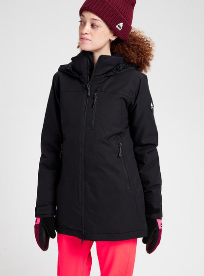 Women's Burton Lelah 2L Jacket True Black - Burton Snow Jackets