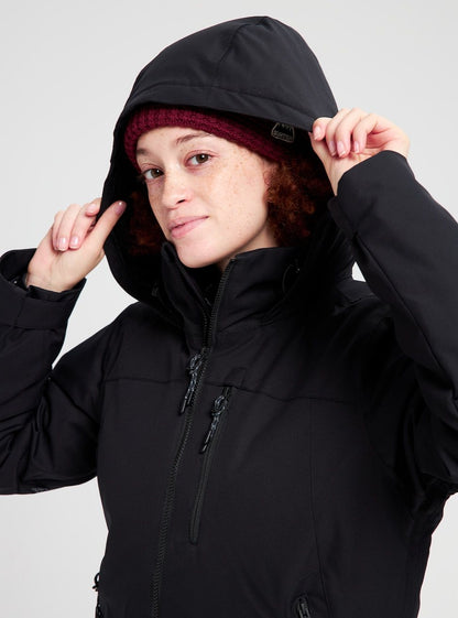 Women's Burton Lelah 2L Jacket True Black - Burton Snow Jackets