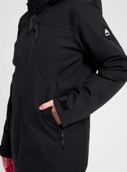 Women's Burton Lelah 2L Jacket True Black - Burton Snow Jackets