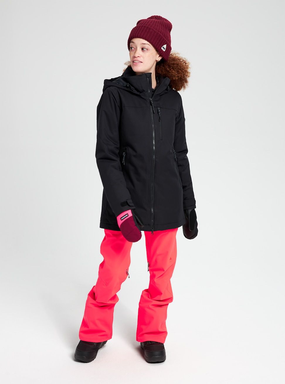 Women's Burton Lelah 2L Jacket True Black Snow Jackets
