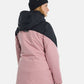 Women's Burton Lelah 2L Jacket True Black/Powder Blush Snow Jackets