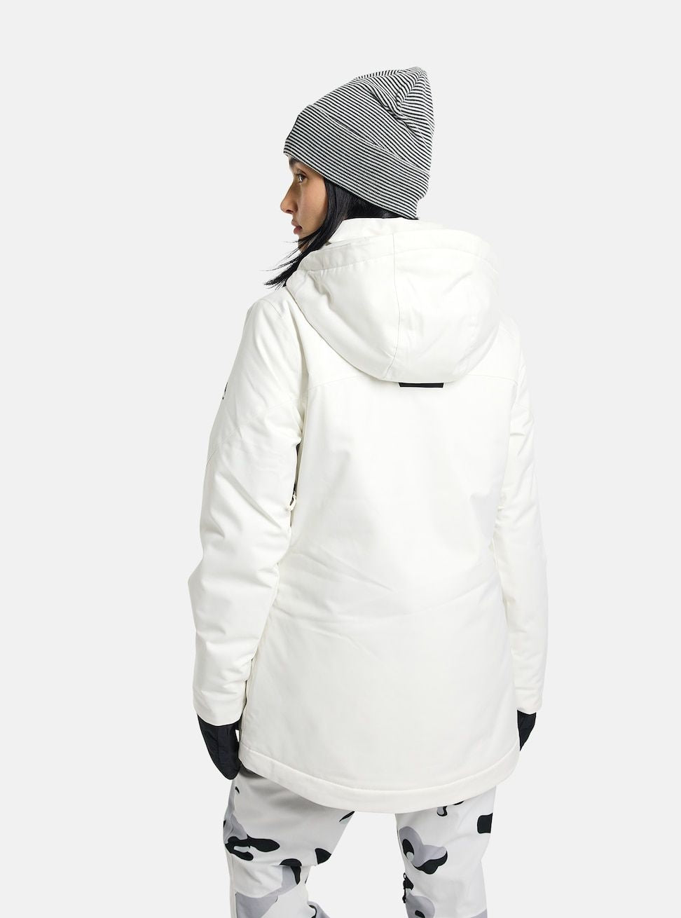 Women's Burton Lelah 2L Jacket Stout White Snow Jackets