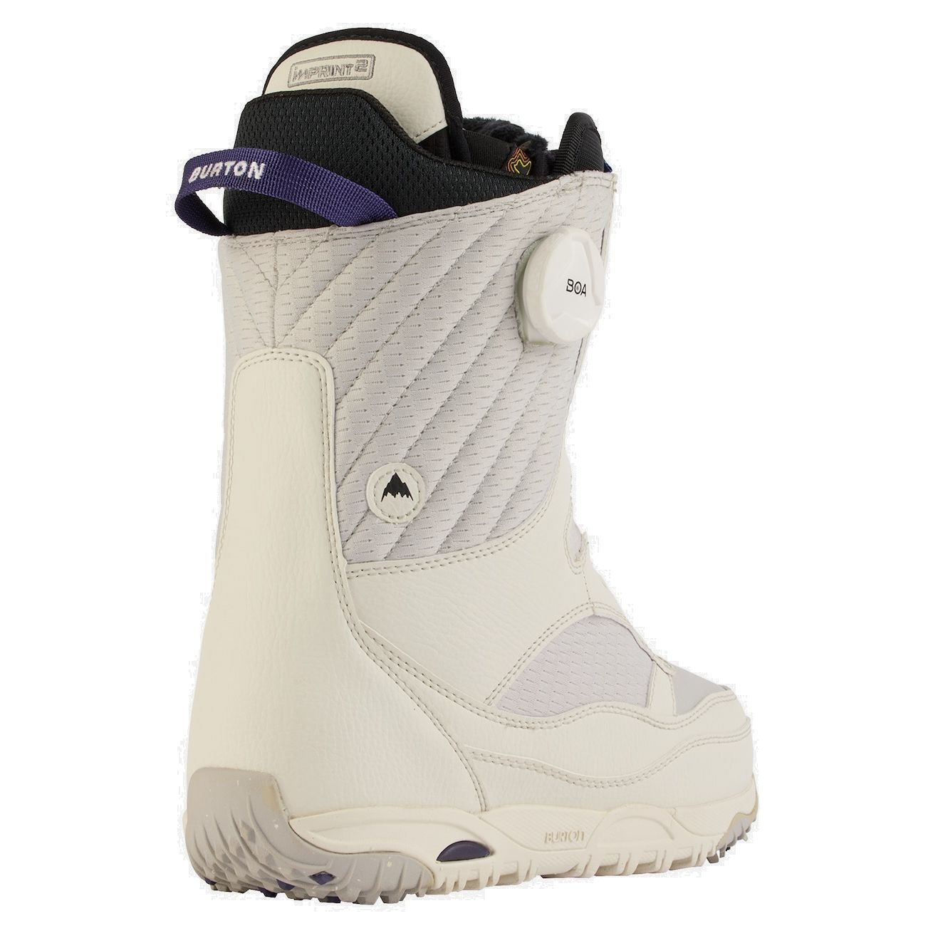 Women's Burton Limelight BOA Snowboard Boots Stout White Snowboard Boots