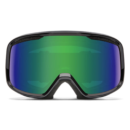 Smith Frontier Snow Goggle Black Green Sol-X Mirror - Smith Snow Goggles