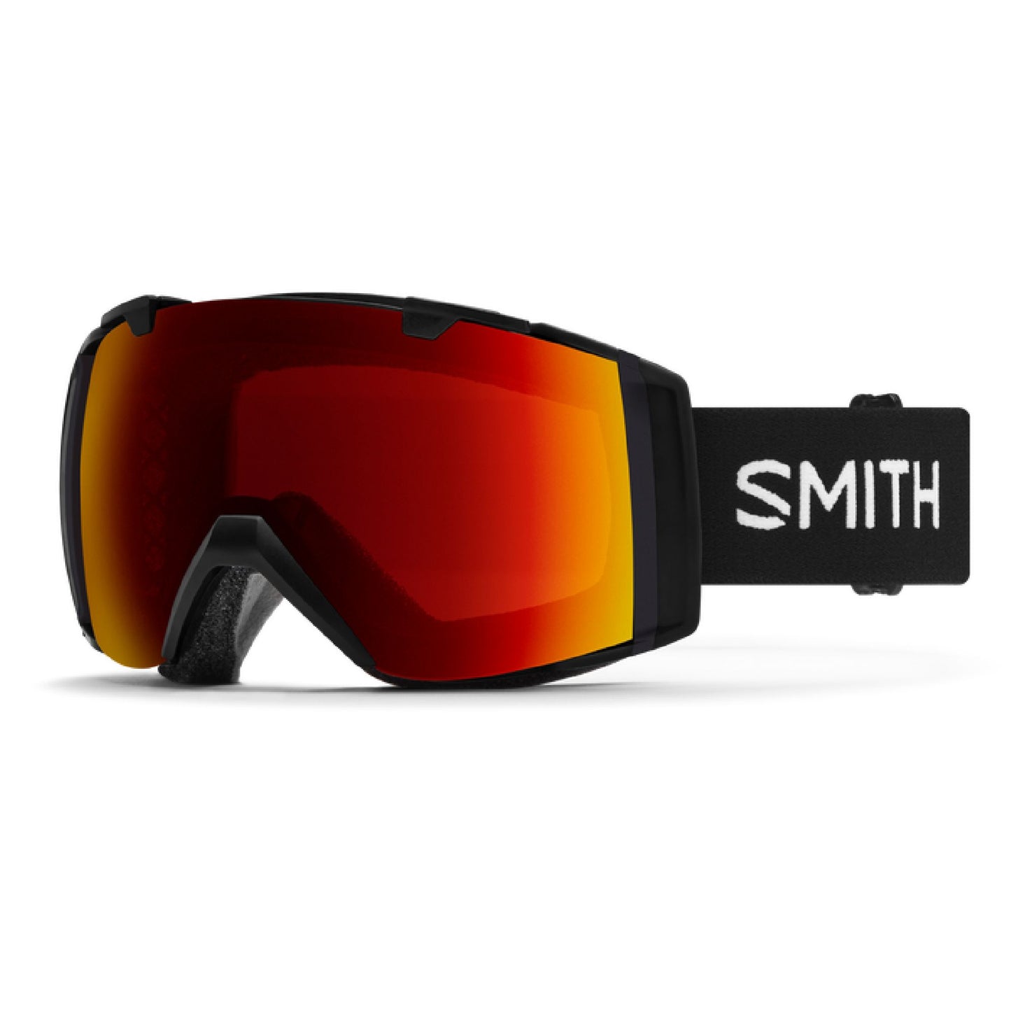 Smith I/O Snow Goggle Black / ChromaPop Sun Red Mirror Snow Goggles