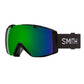 Smith I/O Snow Goggle Black / ChromaPop Sun Green Mirror Snow Goggles