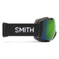 Smith I/O Snow Goggle Black / ChromaPop Sun Green Mirror Snow Goggles