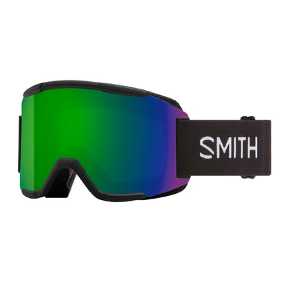 Smith Squad Snow Goggle Black ChromaPop Sun Green Mirror - Smith Snow Goggles