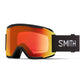 Smith Squad Snow Goggle Black / ChromaPop Everyday Red Mirror Snow Goggles