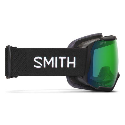 Smith Showcase OTG Snow Goggle Black ChromaPop Everyday Green Mirror - Smith Snow Goggles