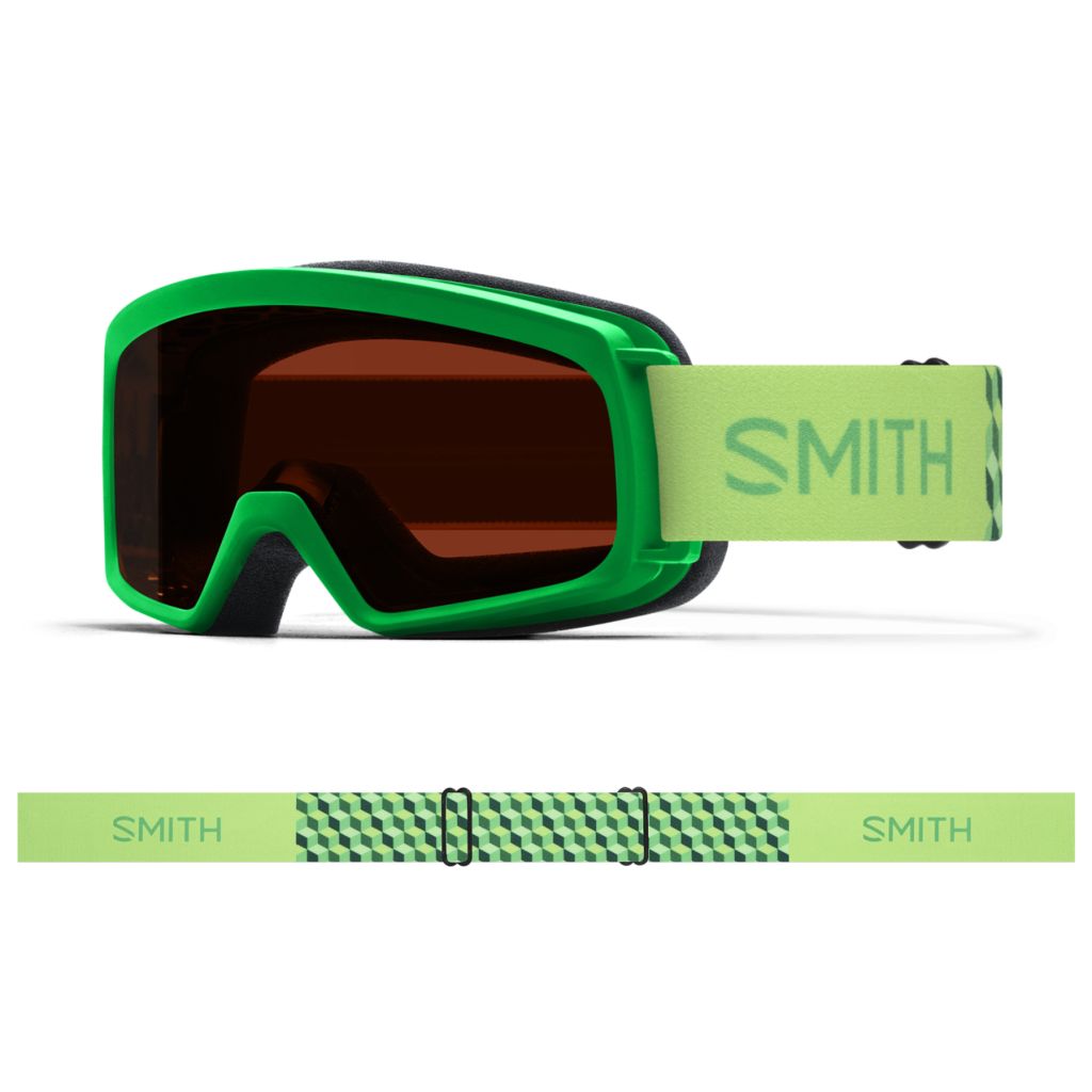 Smith Kids' Rascal Snow Goggle Slime Watch Your Step RC36 Snow Goggles