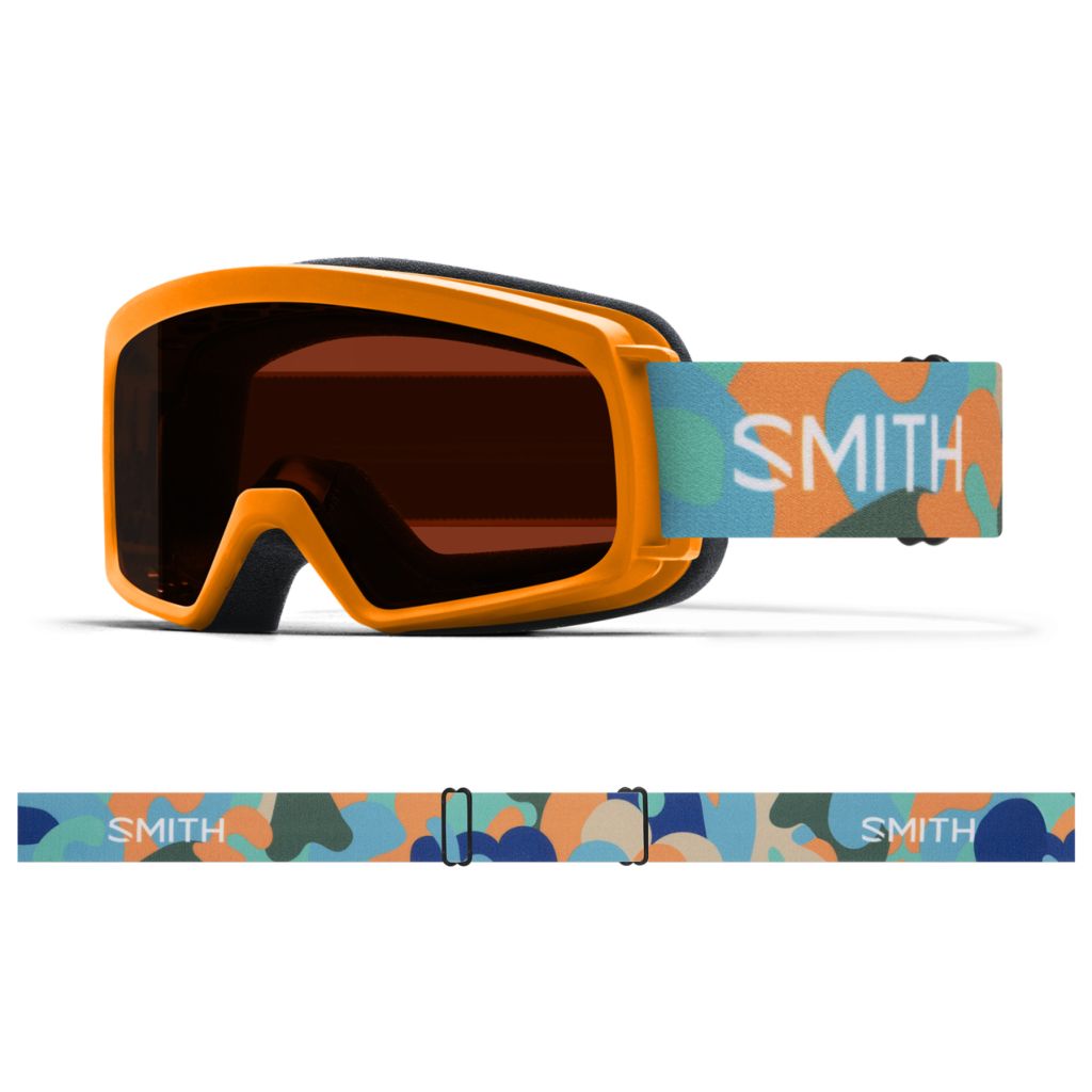Smith Kids' Rascal Snow Goggle Habanero Alphabet Soup / RC36 Snow Goggles