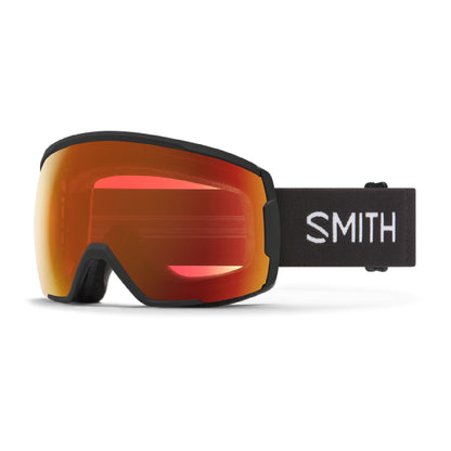 Smith Proxy Snow Goggle Black ChromaPop Everyday Red Mirror - Smith Snow Goggles