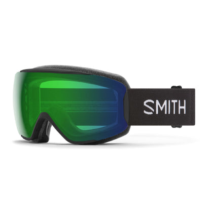 Smith Moment Snow Goggle Black / ChromaPop Everyday Green Mirror Snow Goggles