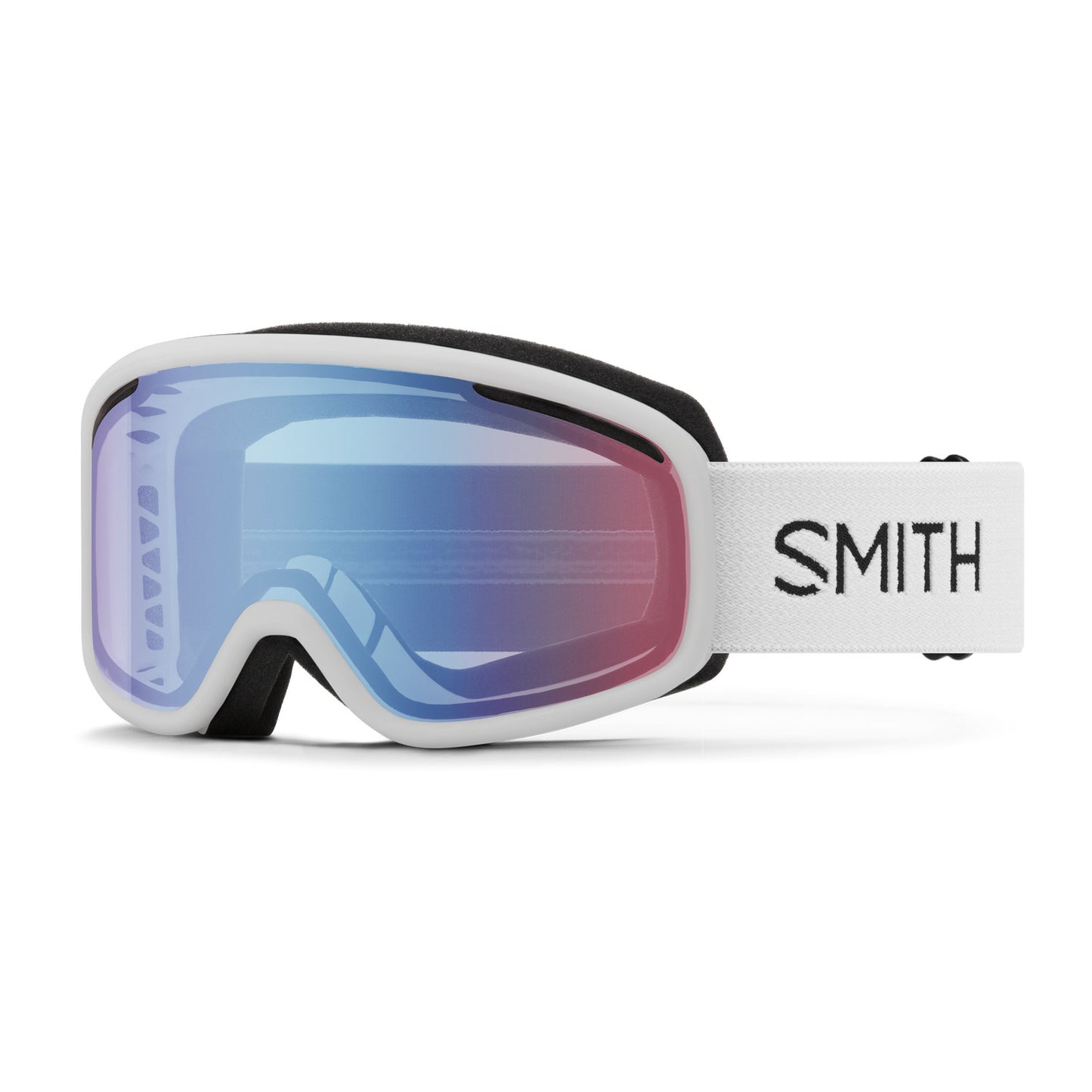 Smith Vogue Snow Goggle White / Blue Sensor Mirror Snow Goggles