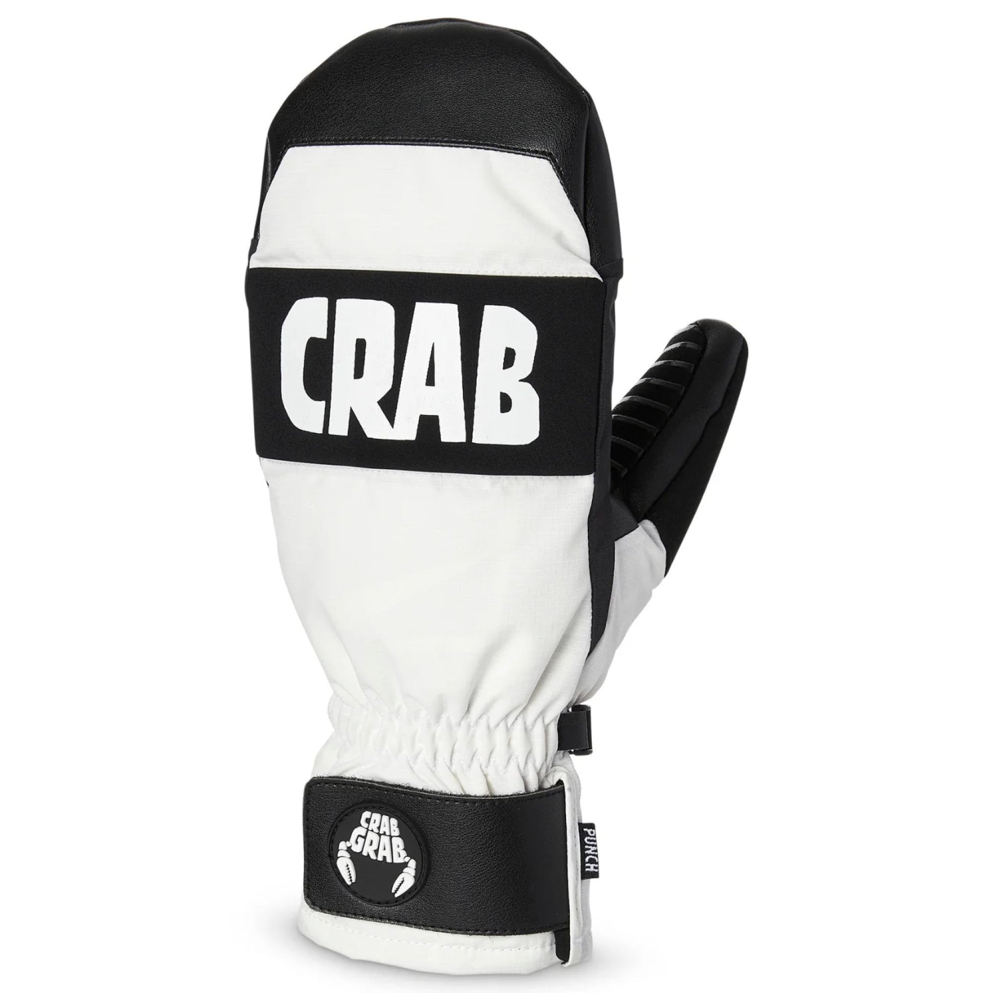 Crab Grab Punch Mitt White Snow Mitts