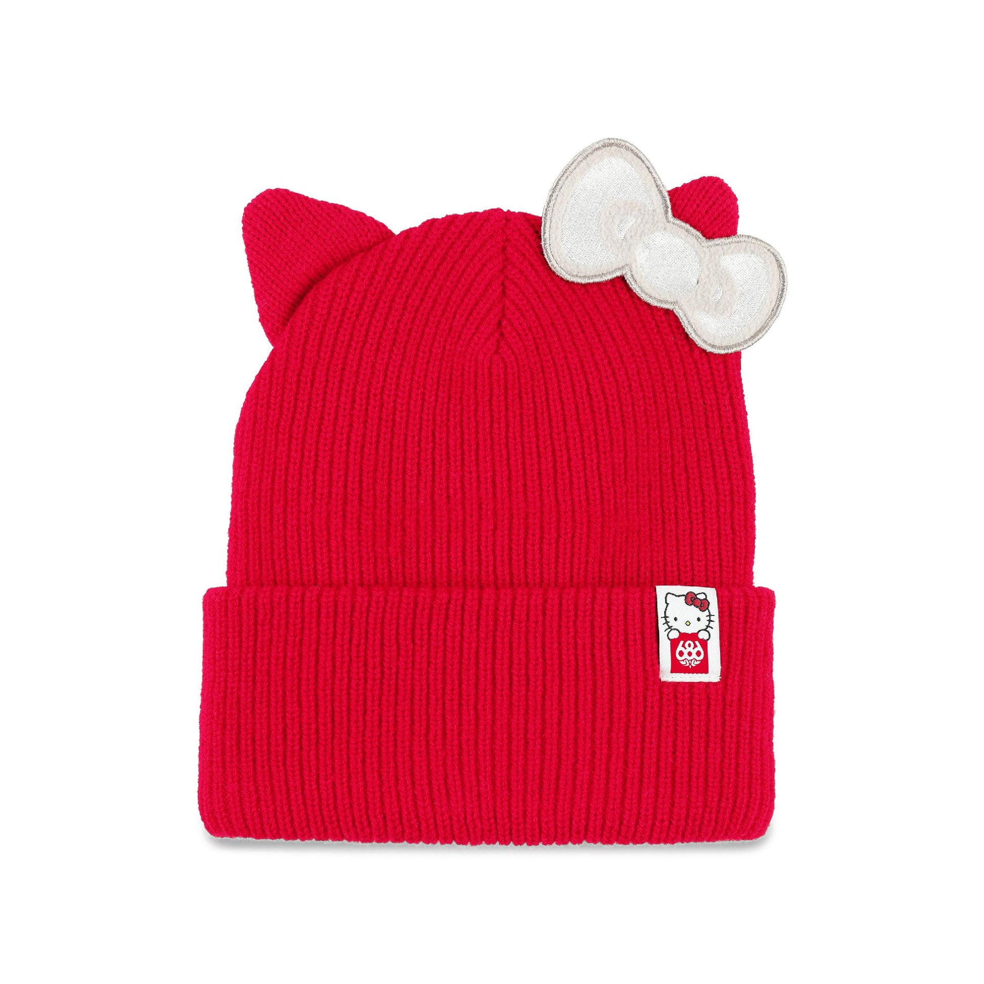 686 Women's Hello Kitty Beanie Hello Kitty Red OS - 686 Beanies