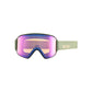 Anon M4 Cylindrical Goggles + Bonus Lens + MFI Face Mask - Low Bridge Fit Hedge / Perceive Variable Green Snow Goggles
