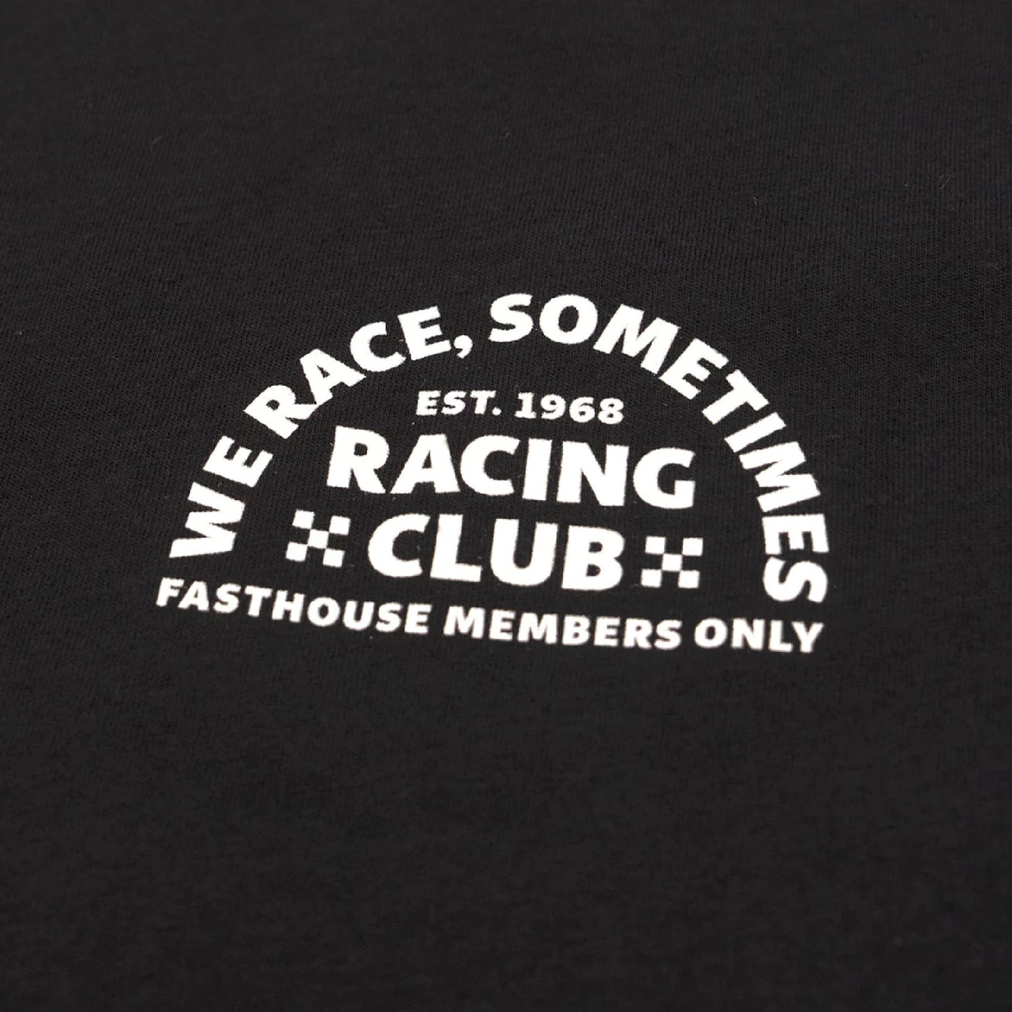 Fasthouse Members Only Tee Black - Fasthouse SS Shirts