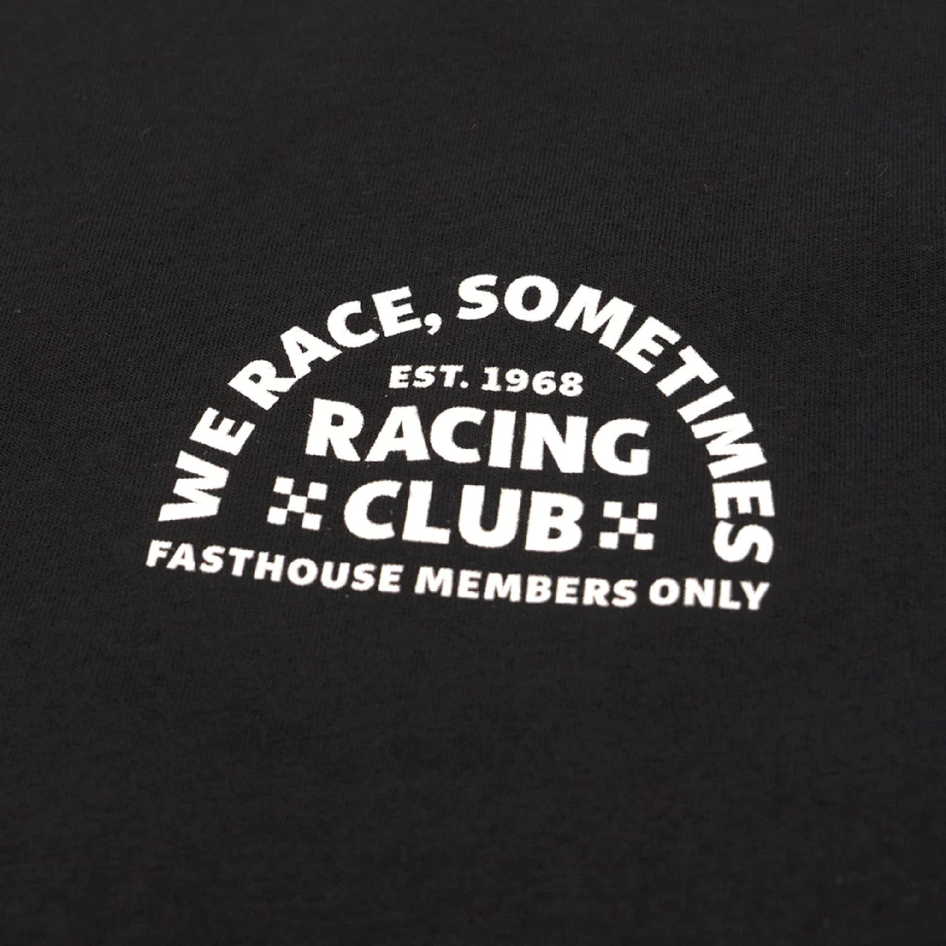 Fasthouse Members Only Tee Black - Fasthouse SS Shirts