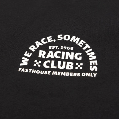 Fasthouse Members Only Tee Black - Fasthouse SS Shirts