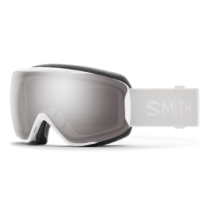 Smith Moment Snow Goggle White Vapor ChromaPop Sun Platinum Mirror - Smith Snow Goggles