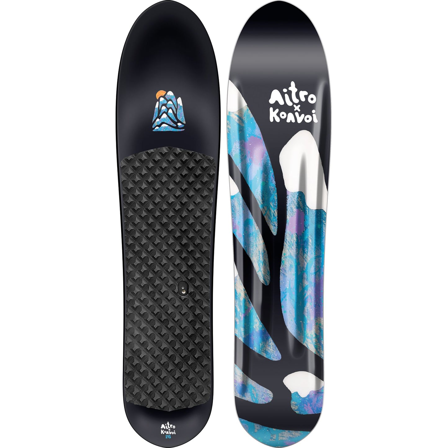 Nitro Konvoi Surfer Snowboard 2024 143 - Nitro Snowboards