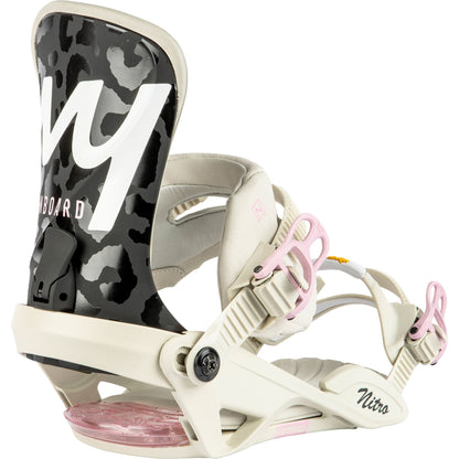 Nitro Women's Ivy Snowboard Bindings Nitro x Eivy S\M - Nitro Snowboard Bindings