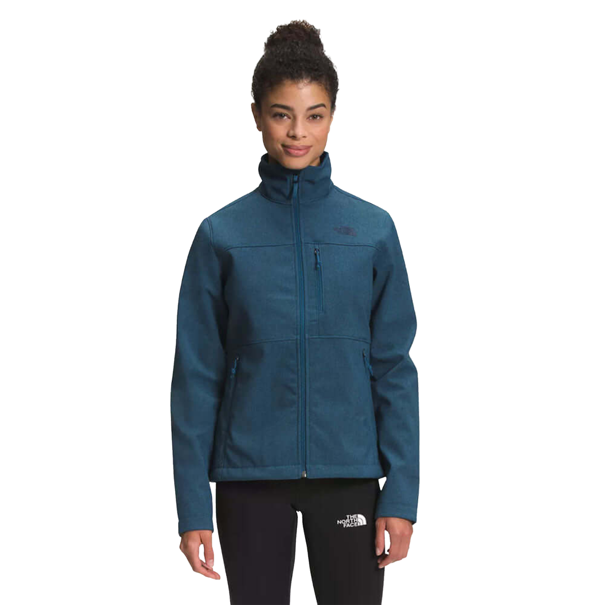 The North Face Women's Apex Bionic Jacket Monterey Blue Heather Snow Jackets
