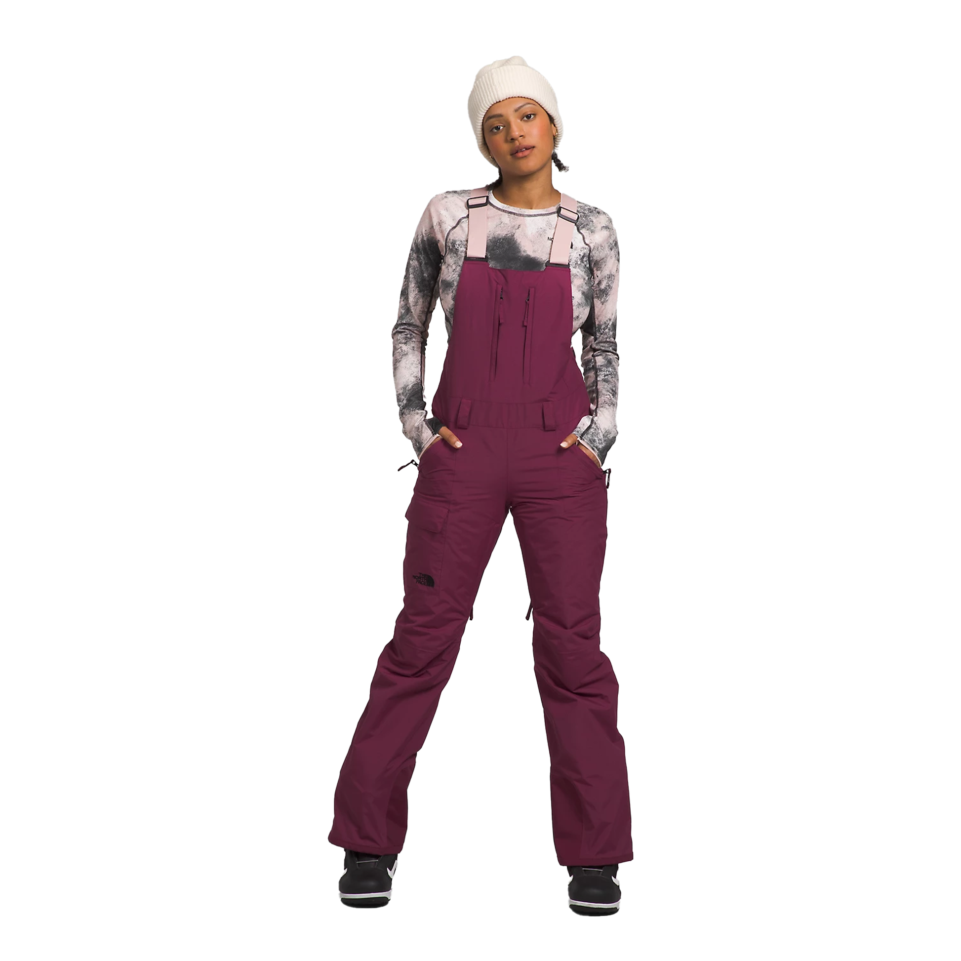 The North Face Women's Freedom Insulated Bib Snow Pants Boysenberry Snow Pants